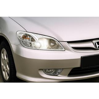 Priekšējo lukturu uzlikas (2 gab., plastmasa) Honda Civic Sedan VII 2001–2006 foto 1