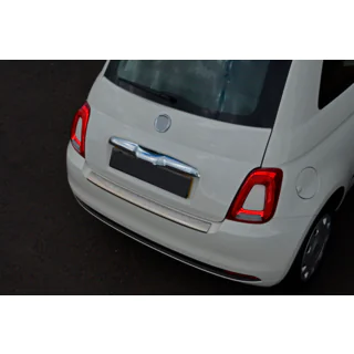 Aizmugurējā bufera aizsarguzlika 3D/Cabrio (OmsaLine, nerūsējošais tērauds) Fiat 500/500L 2013–2022 foto 4