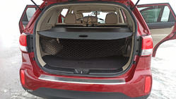 Kia Sorento II XM 2009–2014 Aizmugurējā bampera uzlika ar ieloci Nataniko (nerūsējošais tērauds) 2013–2015 foto 2