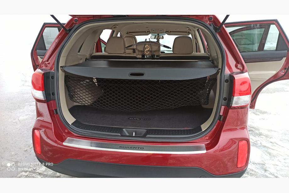 Kia Sorento II XM 2009–2014 Aizmugurējā bampera uzlika ar ieloci Nataniko (nerūsējošais tērauds) Foto 2