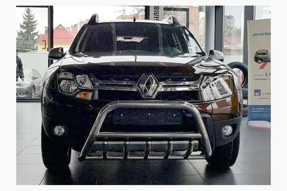 Renault Duster 2008–2017 Kenguru stienis bez uzraksta WT003 (nerūsējošais tērauds) Foto 3