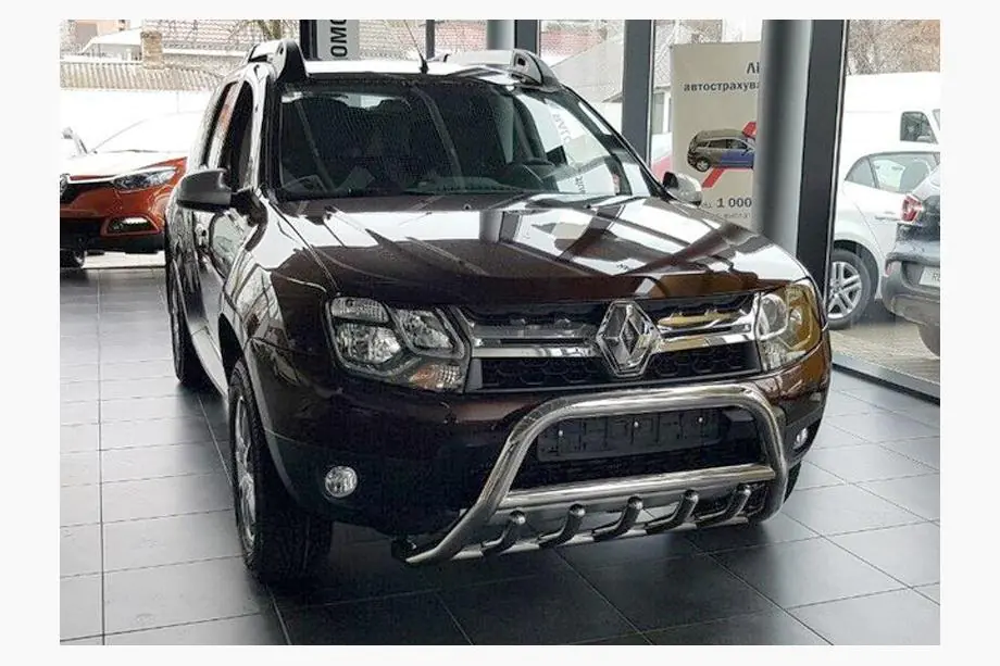 Renault Duster 2008–2017 Kenguru stienis bez uzraksta WT003 (nerūsējošais tērauds) Foto 4