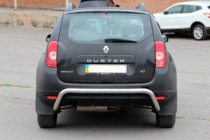Renault Duster 2008–2017 Aizmugures aizsargloks (nerūsējošais tērauds) foto 2