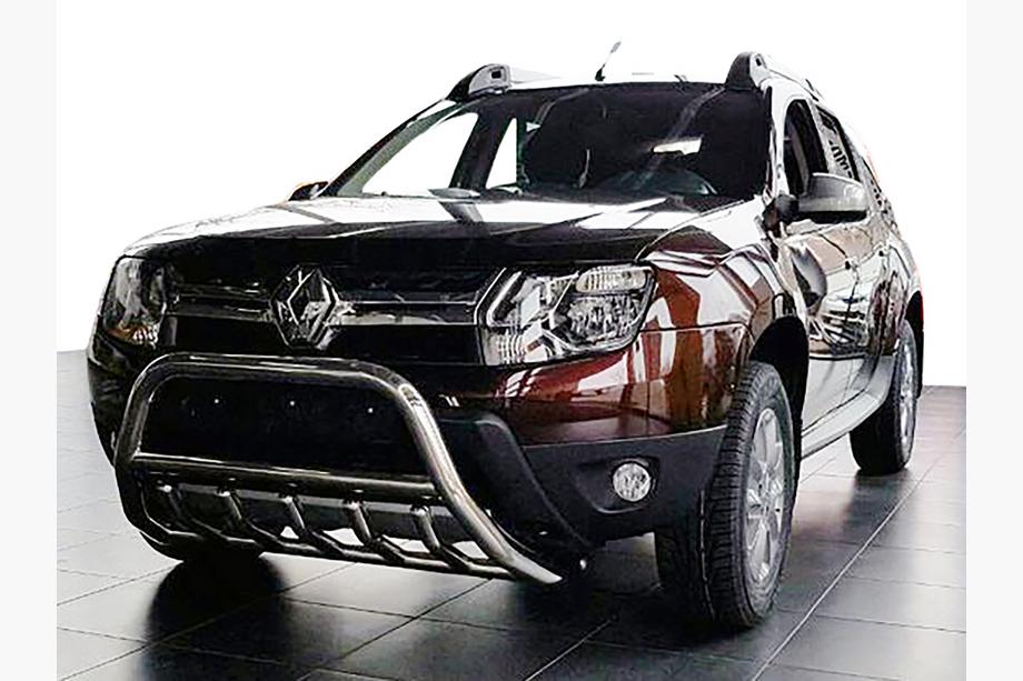 Dacia Duster 2008–2018 Kenguru stienis bez uzraksta WT003 (nerūsējošais tērauds) Foto 1