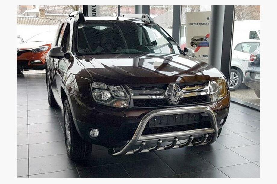 Dacia Duster 2008–2018 Kenguru stienis bez uzraksta WT003 (nerūsējošais tērauds) Foto 6