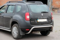 Dacia Duster 2008–2018 Aizmugures aizsargloks (nerūsējošais tērauds) foto 3