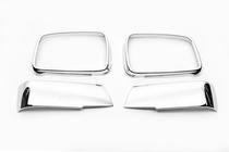 Kia Sportage 2004–2010 Spoguļu apmales un augšējā uzlika (plastmasa) foto 5
