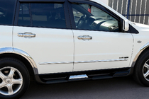 SsangYong Action 2005–2018 Durvju rokturu apdares rāmīši (4 gab., plastmasa) foto 1