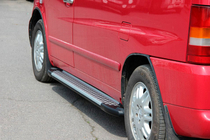 Mercedes Vito W638 1996–2003 Sānu pakāpieni Allmond Grey (2 gab., alumīnija) foto 6