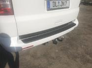 Volkswagen T5 Transporter 2003–2010 Aizmugurējā bufera uzlika ar atloku (ABS plastmasa) Matēta foto 5