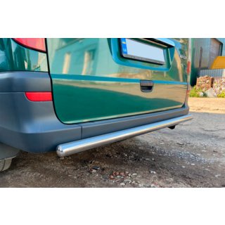 Aizmugurējais aizsargloks AK002 (nerūsējošais tērauds) Mercedes Vito W639 2004–2014 foto 2