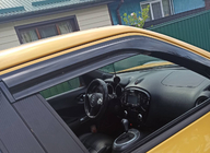 Nissan Juke 2010–2019 Logu vēja deflektori (4 gab., Sunplex Sport) foto 6