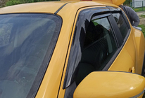 Nissan Juke 2010–2019 Logu vēja deflektori (4 gab., Sunplex Sport) foto 7