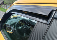 Nissan Juke 2010–2019 Logu vēja deflektori (4 gab., Sunplex Sport) foto 9