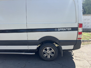 Mercedes Sprinter W906 2006–2018 Platie spārnu arku uzlikas (4 gab., melnas) foto 17