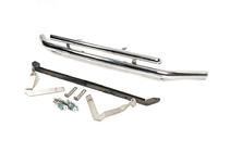Volkswagen Caddy 2010–2015 Priekšējais dubultais aizsargstienis 60/48 mm (nerūsējošais tērauds) foto 3