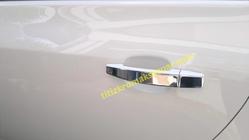 Opel Astra J 2009–2015 Šaurie durvju rokturu uzlikas (4 gab., nerūsējošais tērauds, Omsa) foto 2