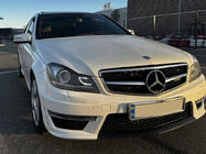 Mercedes C klase W204 2007–2015 S63 AMG body kit komplekts foto 1