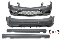 Mercedes C klase W204 2007–2015 S63 AMG body kit komplekts foto 2