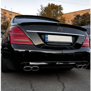 AMG S65 izpūtēja uzgaļi Mercedes S-class W221 2005–2013 foto 2