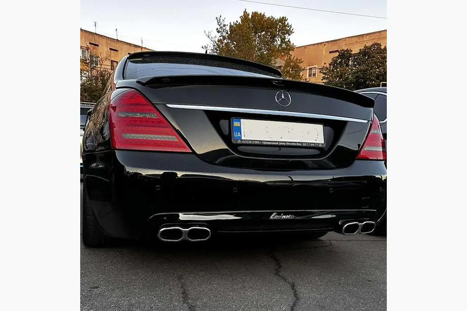 Mercedes S-class W221 2005–2013 AMG S65 izpūtēja uzgaļi Foto 2
