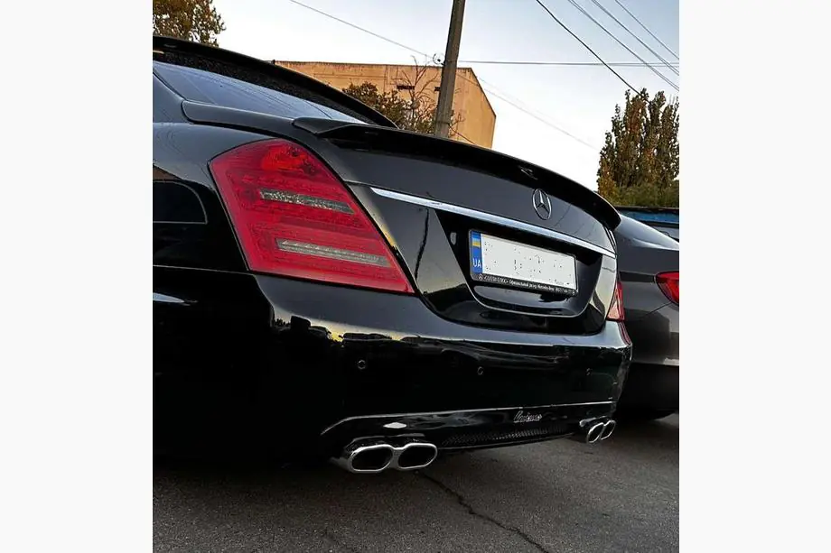 Mercedes S-class W221 2005–2013 AMG S65 izpūtēja uzgaļi Foto 3