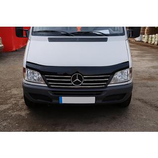 Radiatora režģa malas uzlikas (2000-2002, 7 daļas, nerūsējošais tērauds) Mercedes Sprinter W901/902/903/904/905 1995–2006 foto 1