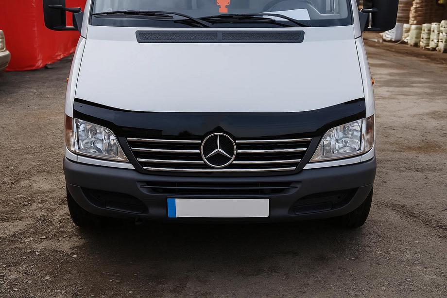 Mercedes Sprinter W901/902/903/904/905 1995–2006 Radiatora režģa malas uzlikas (2000-2002, 7 daļas, nerūsējošais tērauds) Image
