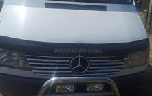 Mercedes Sprinter W901/902/903/904/905 1995–2006 Radiatora režģa uzlikas (1995-2000, 12 gab., nerūsējošais tērauds) foto 3