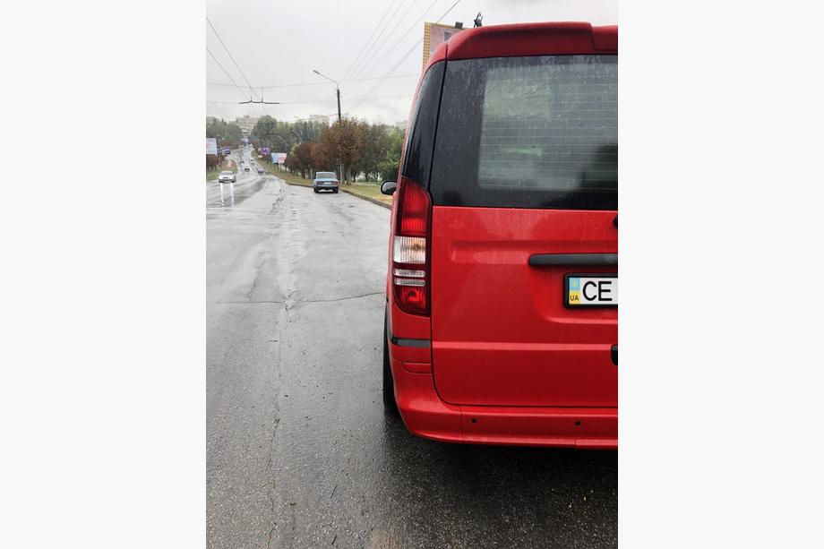 Mercedes Vito W639 2004–2014 Anatomico spoileris (krāsošanai) Foto 4