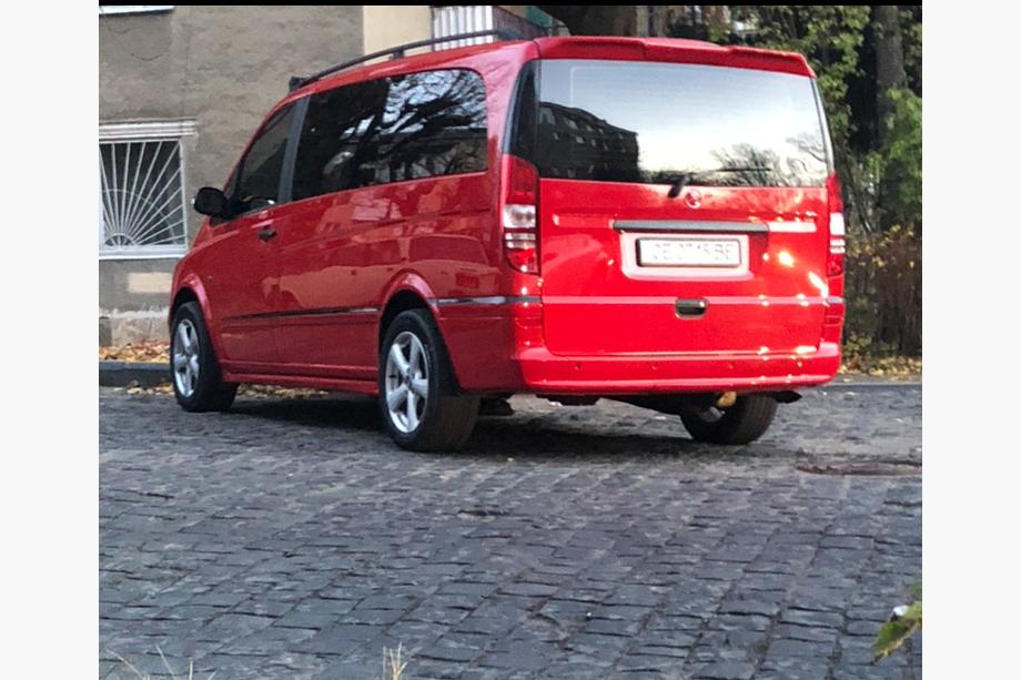 Mercedes Vito W639 2004–2014 Anatomico spoileris (krāsošanai) Foto 5