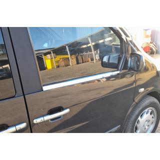 Logu stikla apmale (2 gab., nerūsējošais tērauds) Mercedes Vito W638 1996–2003 foto 1