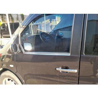 Logu stikla apmale (2 gab., nerūsējošais tērauds) Mercedes Vito W638 1996–2003 foto 2