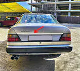 Mercedes E-klase W124 1984–1997 Bagāžnieka malas uzlika (nerūsējošais tērauds) foto 1