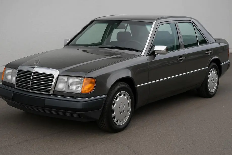 Mercedes E-klase W124 1984–1997 Spoguļu uzlikas (2 gab., nerūsējošais tērauds) Foto 3