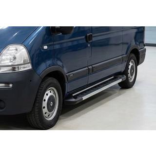 Sānu pakāpieni RedLine V1 (2 gab., alumīnijs) foto 1
