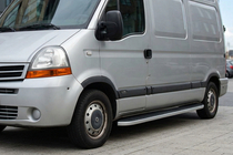 Nissan Interstar 2002–2010 Sānu pakāpieni Tayga (2 gab., alumīnijs) foto 1