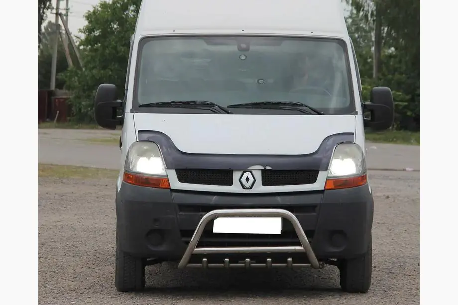Nissan Interstar 2002–2010 Priekšējais aizsargloks WT003 (nerūsējošais tērauds) Image