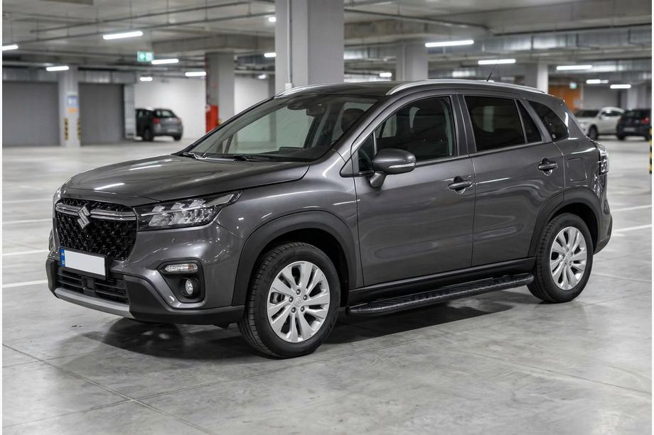 Suzuki Vitara 2015– Sānu pakāpieni Bosphorus Black (2 gab., alumīnijs) Image