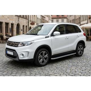 Sānu sliekšņi Tayga Grey (2 gab., alumīnijs) Suzuki Vitara 2015– foto 1