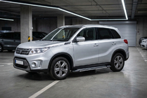 Suzuki Vitara 2015– Sānu pakāpieni Rainbow (2 gab., alumīnijs) foto 1