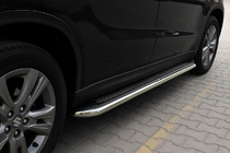 Suzuki Vitara 2015– Sānu sliekšņi Maydos V2 (2 gab., alumīnijs / nerūsējošais tērauds) foto 1