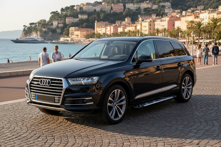 Audi Q7 2015–2026 Sānu sliekšņi Sunrise (2 gab., alumīnijs) Image