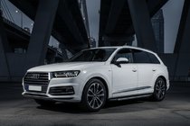 Audi Q7 2015–2026 Sānu sliekšņi Duru (2 gab., alumīnijs) foto 1