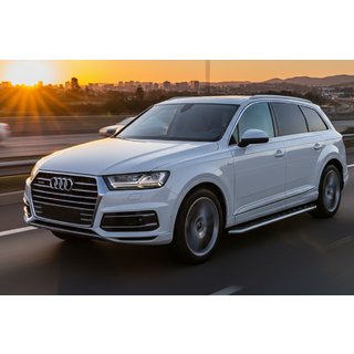 Sānu pakāpieni Maydos V1 (2 gab., alumīnijs ↗ nerūsējošais tērauds) Audi Q7 2015–2026 foto 1
