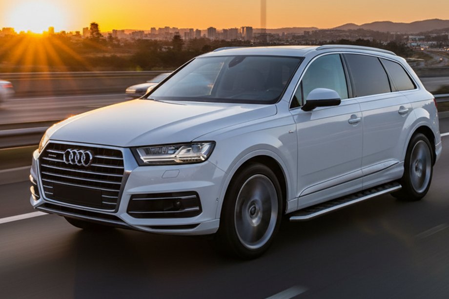 Audi Q7 2015–2026 Sānu pakāpieni Maydos V1 (2 gab., alumīnijs ↗ nerūsējošais tērauds) Image