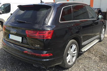 Audi Q7 2015–2026 Sānu pakāpieni Allmond Grey (2 gab., alumīnijs) foto 2