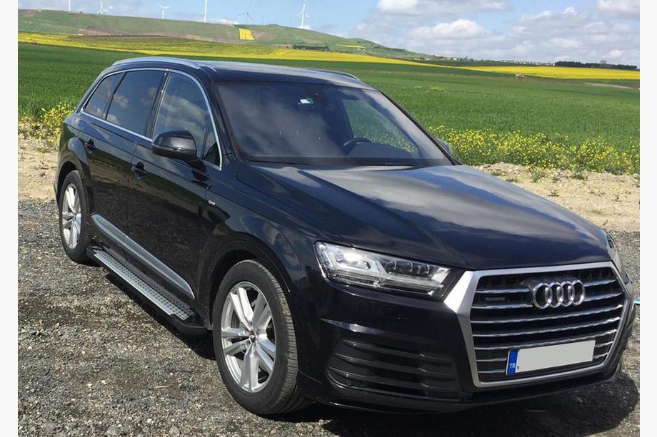 Audi Q7 2015–2026 Sānu pakāpieni Allmond Grey (2 gab., alumīnijs) Image