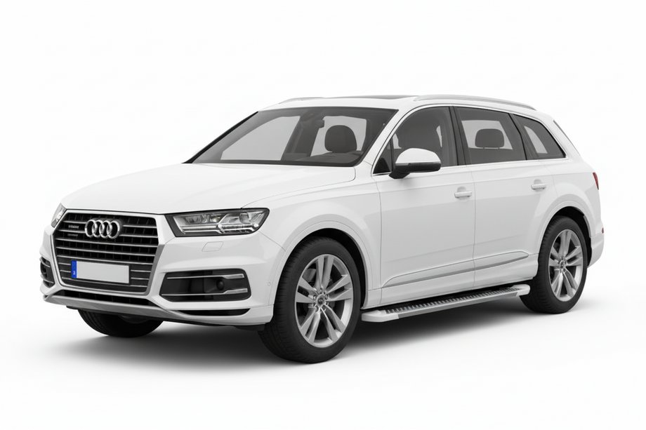 Audi Q7 2015–2026 Sānu pakāpieni Allmond White (2 gab., alumīnijs) Image