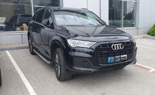 Audi Q7 2015–2026 Sānu pakāpieni BlackLine (2 gab., alumīnijs) foto 4